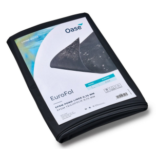 EuroFol EPDM čern&aacute; f&oacute;lie předbalen&aacute; 0,75 mm / 2 x 3 m